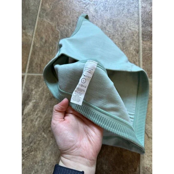 Vitality Daydream Square Bra Mint Marl Size Large - Picture 9 of 9